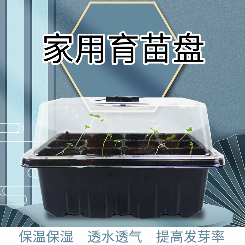 育苗盒塑料透明三件套