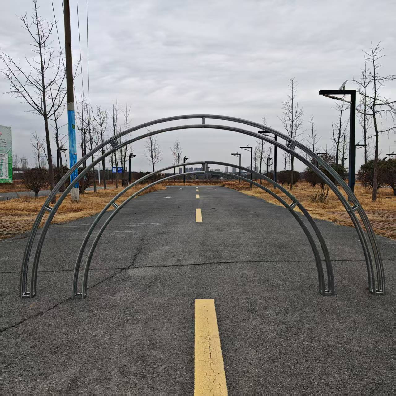 10*10小桁架铁艺半圆形圆形弧形
