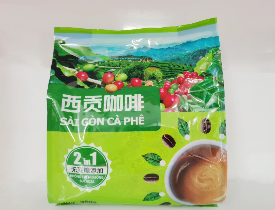 二合一咖啡粉360g30条西贡越南进口无蔗糖速溶咖啡固体饮料冲饮品 咖啡/麦片/冲饮 速溶咖啡 原图主图