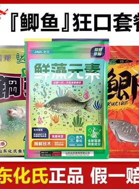 化氏饵料鲫鱼配方鲜藻元素大红鲫钢弹2#腥香鱼饵鲫鱼野钓鱼饵鱼食