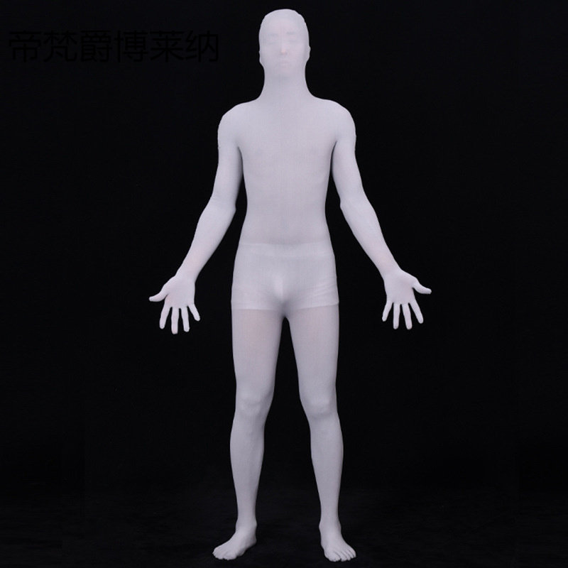 80D丝袜连体衣全身无缝性感开档春秋保暖内衣任意剪五指五趾
