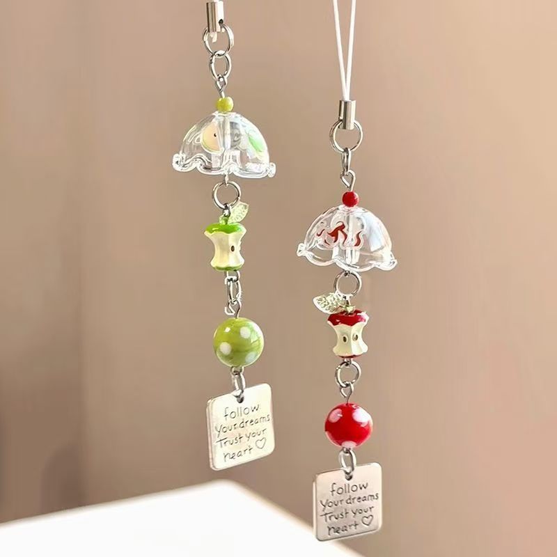 风铃苹果核闺蜜挂饰手机相机包