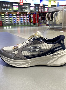 skechers斯凯奇透气运动休闲鞋男鞋轻便舒适跑步鞋232969-NTBK