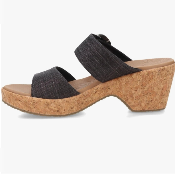 Skechers 斯凯奇坡跟凉鞋 Brystol 6厘米增高凉拖拖鞋通勤女鞋