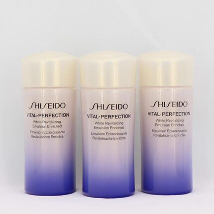 三瓶价！资生堂悦薇珀翡紧颜亮肤乳滋润型15ml小样紧致乳液清爽型