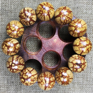 梅花入骨丹龙须藤降龙木手串西瓜沉木天然原木佛珠男女手链饰品