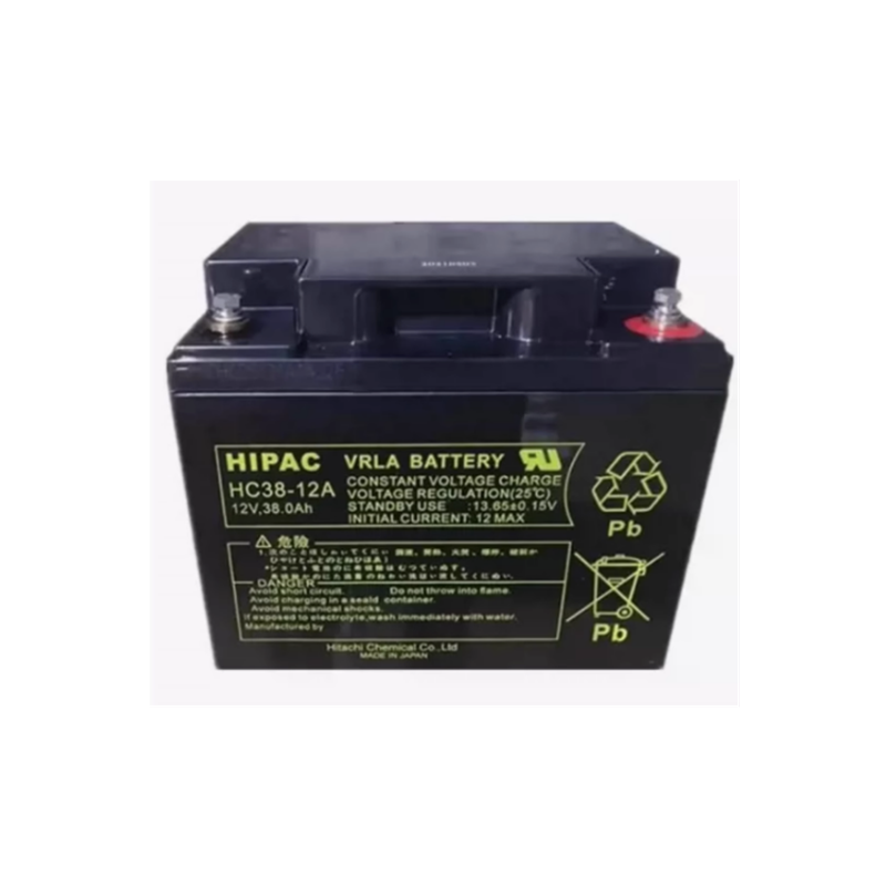 HIPAC日立蓄电池HC38-12A船舶设备 消防UPS电源12V38AH铅酸阀控式