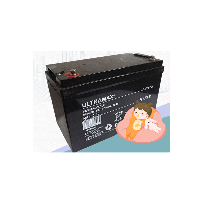英国进口 ULTRAMAX蓄电池NP100-12免维护AGM机房UPS 通讯12V100AH