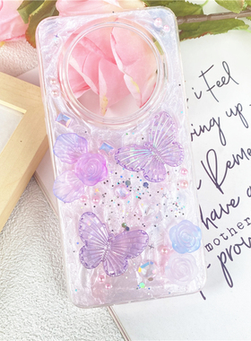 一只羊仙女烛光夏日蝴蝶手机壳适用于苹果1514PROMAX13pro12ProX70PRO米10NOVA8华为小米OPPOVIVO手机壳