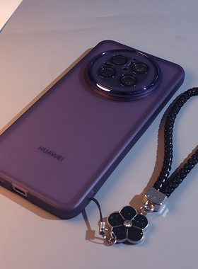 适用于华为mate70/60/50/40/30pro手机壳镜头全包Pura80/70pro简约高级感情侣Nova14/13/12/11/10透明防摔套