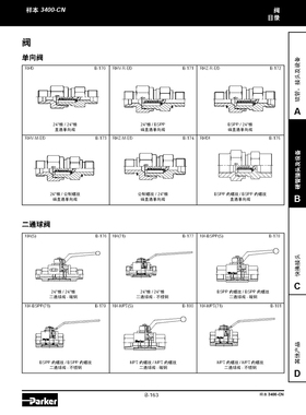 PARKER派克单向阀RHD12LOMD，RHV10LMED，RHZ10LRED，RHZ10LMED
