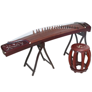 敦煌牌古筝20698T暮云之鹤阔叶黄檀比赛演奏考级筝【敦煌专卖店】