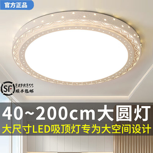 欧普达科奇圆形大灯客厅吸顶灯