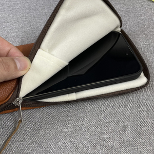 手机包手机袋拉链挂脖保护套收口