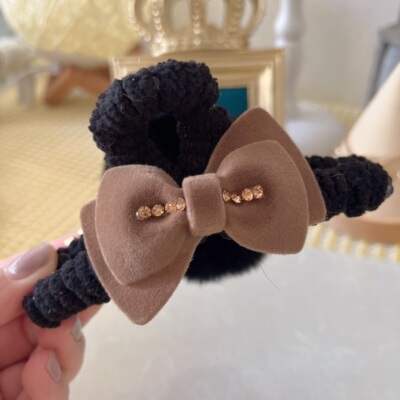 大绒发夹发饰毛球鲨鱼夹盘发用复古超重工大抓夹发饰发爪发饰1897