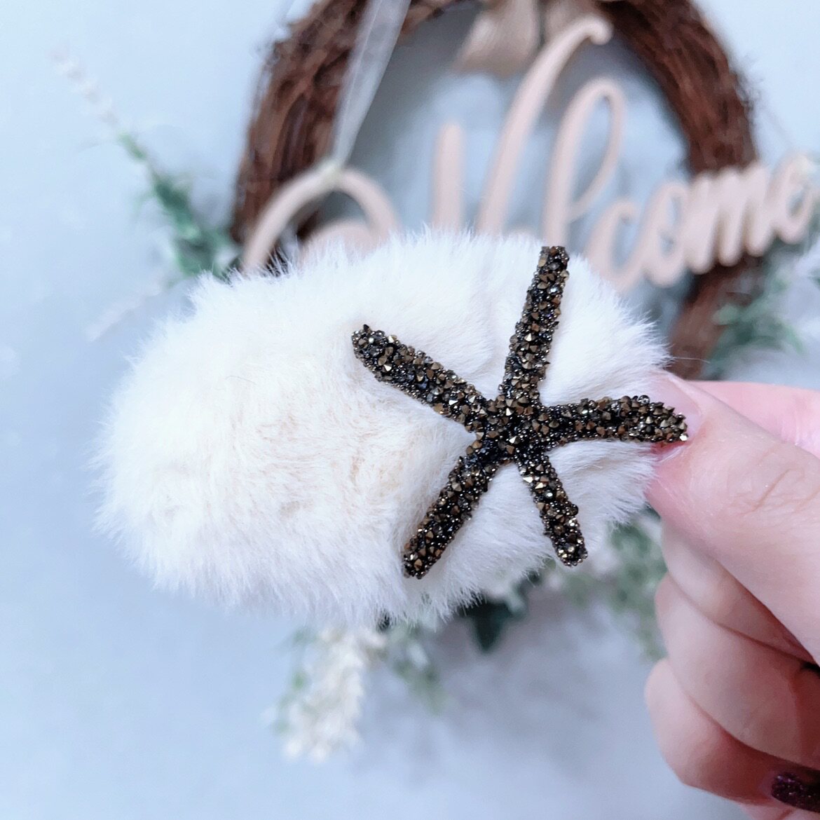 百搭简单毛毛掰掰夹发夹少女头饰刘海侧边夹顶夹发饰发夹卡子2411