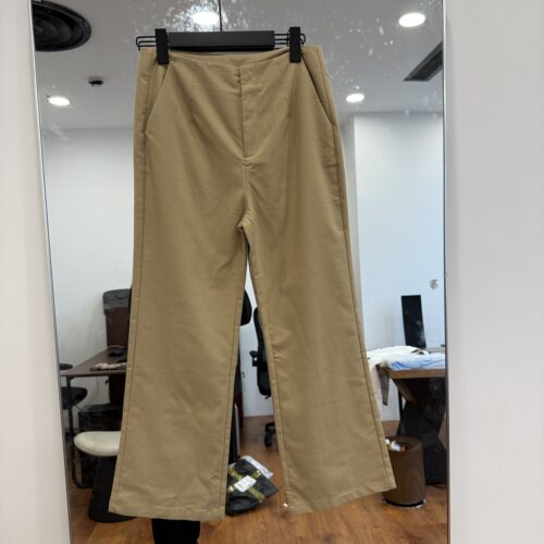 欧洲站2026夏季新款时尚简约百搭通勤显瘦款女九分西装裤潮H32096