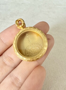 圆形唐卡嘎乌盒防水防汗不掉色