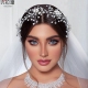 优拉潘 新娘头饰手工发饰高级感仙美发夹带钻演出配饰发箍女HP602