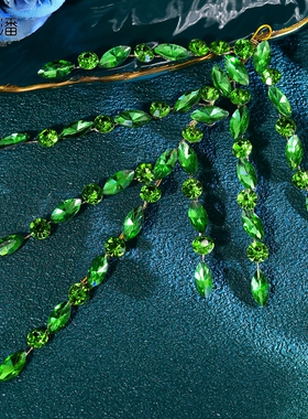 优拉潘 HP902轻奢优雅新娘简约头饰造型款压发水钻短发箍礼服配饰