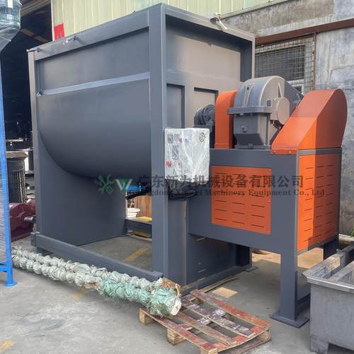 销售供应腻子粉卧式搅拌机外墙涂料不锈钢混合设备强制拌料机