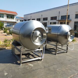 商用真空滚揉机 自动翻滚拍打腌肉机器 生鲜牛羊肉白条鸭腌制设备