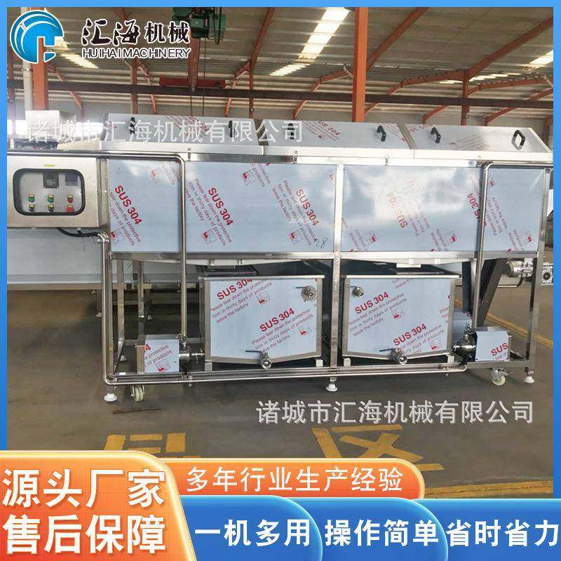 卤制品软包装袋洗袋机制作卤制品洗袋风干流水线厂家供应