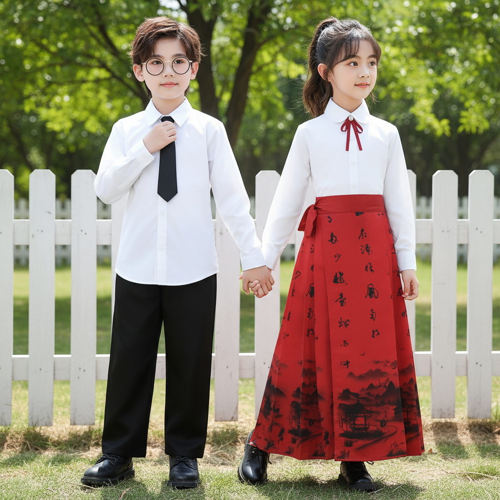 儿童合唱服中小学生合唱团表演服