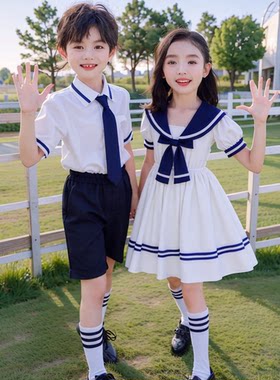六一演出服公主中小学生礼服合唱