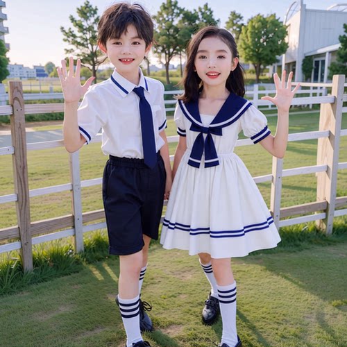 六一演出服公主中小学生礼服合唱