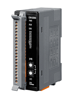 泓格CAN-2026C 6路AI，2路AO，1路DO和2路DI CANopen从站模块