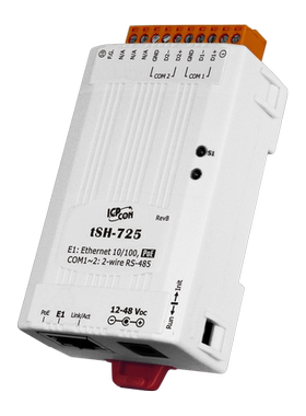 泓格tSH-725 tSH-725i微型串口服务器带PoE tSH-735 tSH-735i