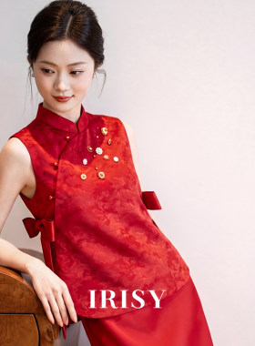 高级感新娘结婚敬酒服晨袍连衣裙
