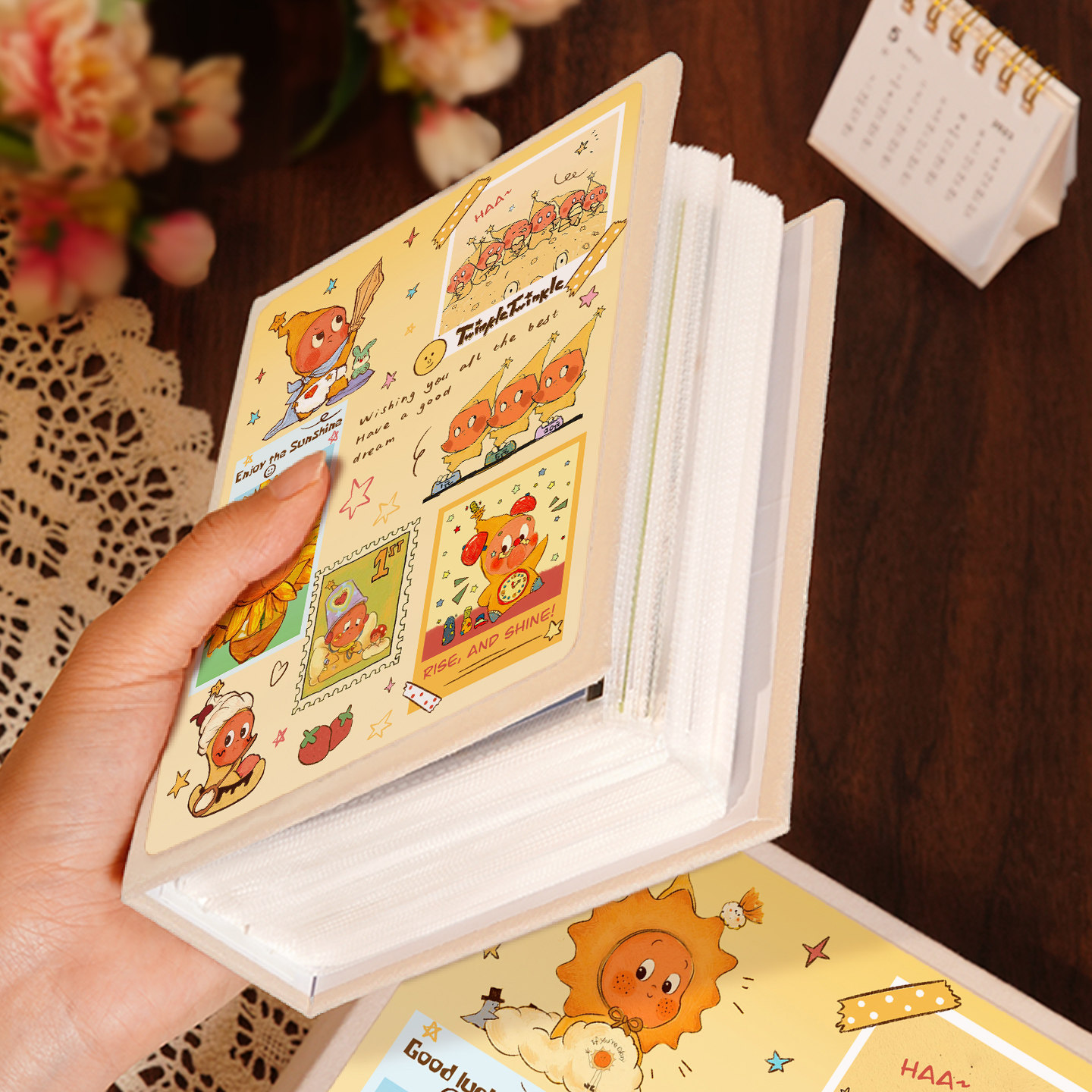 卡通插页式相册5寸6寸拍立得