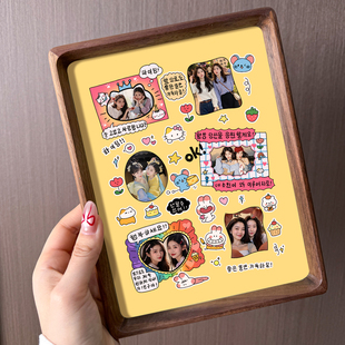 高级感定制相框摆件洗照片做成闺蜜照相片打印加相册制作冲印摆台