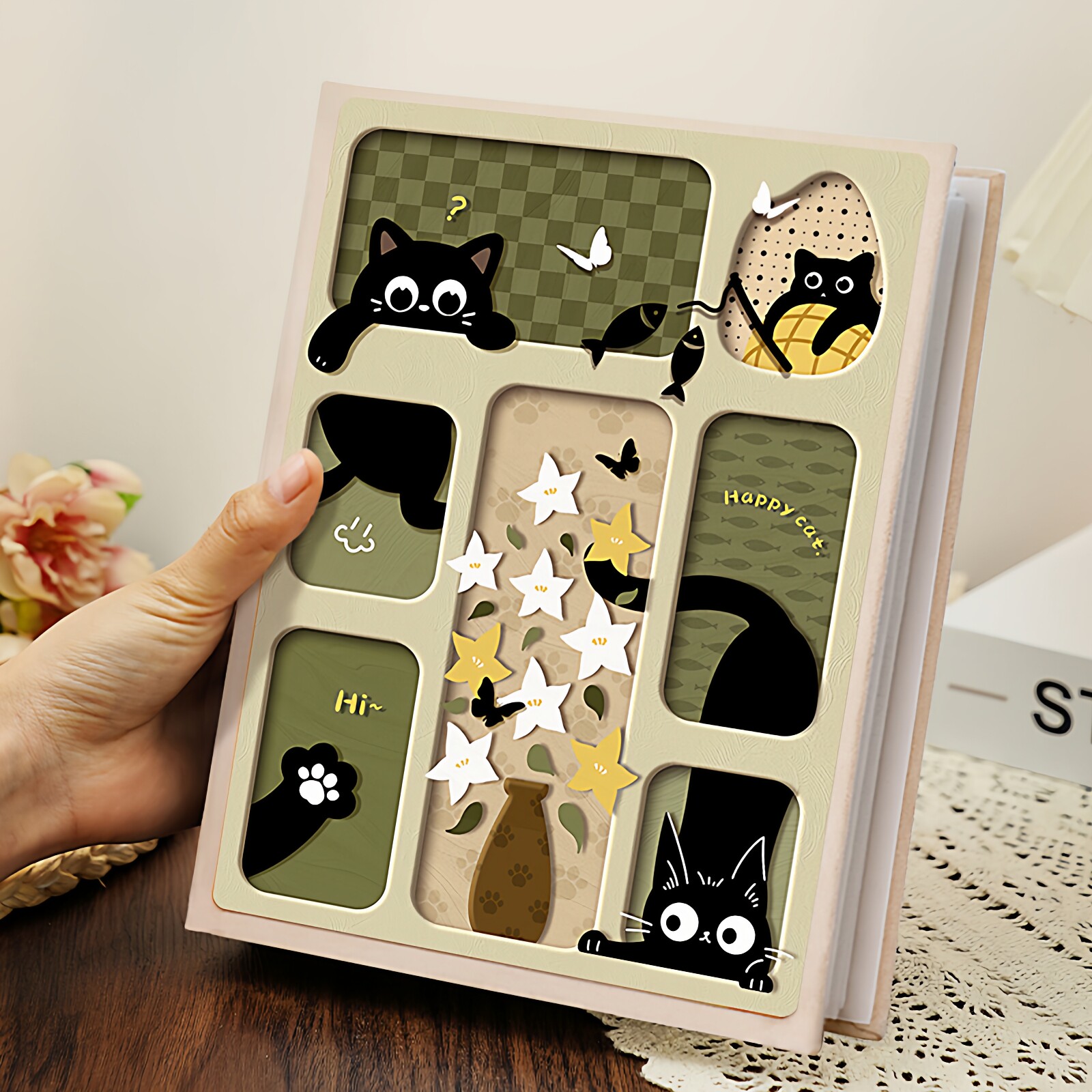 三小卡册相册本大容量纪念册儿童成长56寸7拍立得3寸4四照片收纳8