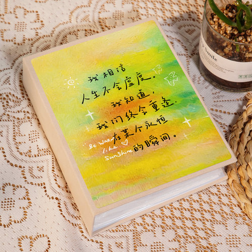 大容量照片书3456寸拍立得收纳册