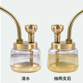 便携纯黄铜葫芦水烟袋水烟壶健康过滤烟嘴水烟斗便携可拆卸水烟锅
