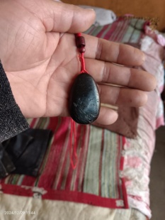 雷击枣木天圆地方水晶吊坠儿童男女钥匙挂件护身符