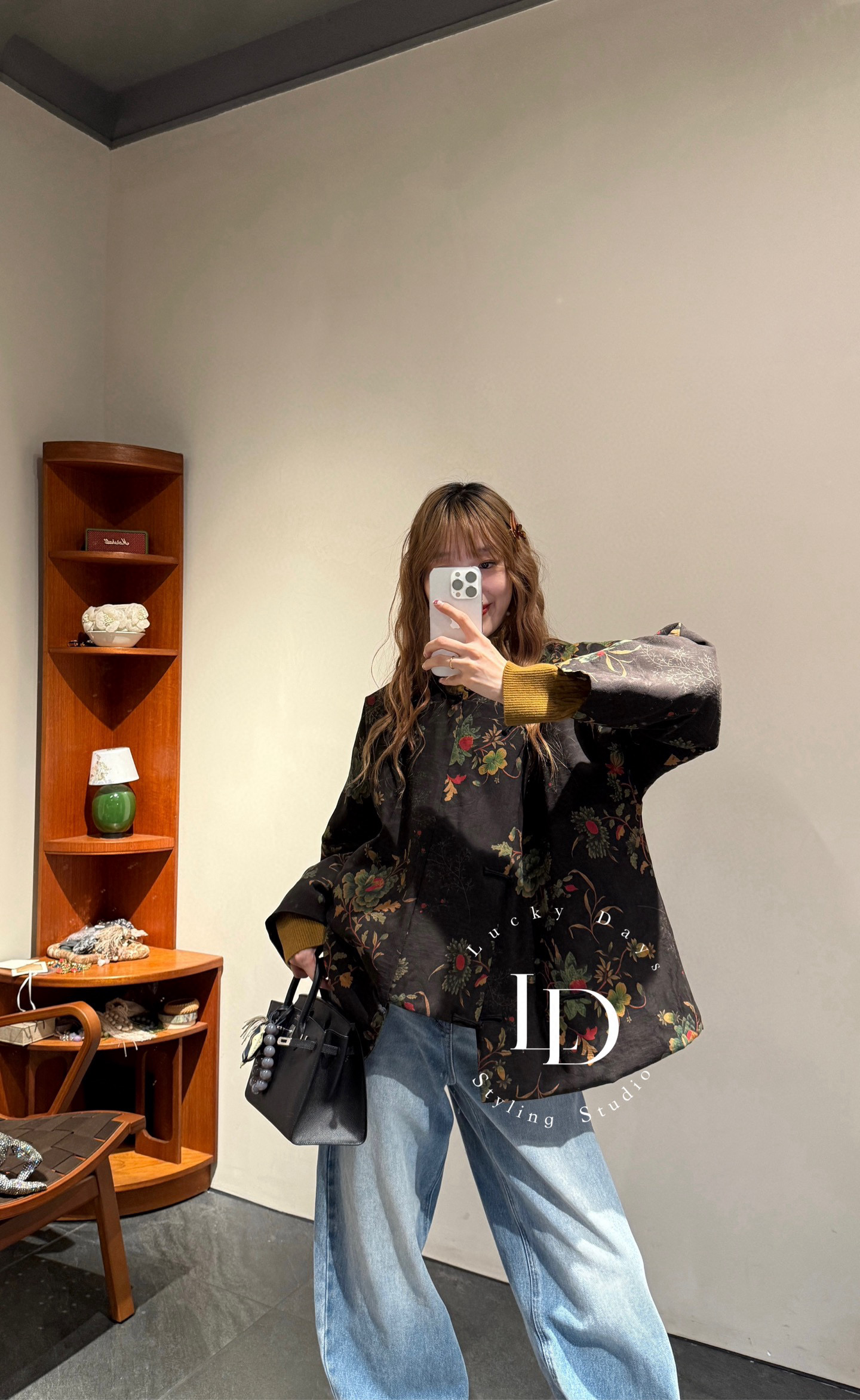 非实价2025冬季新款欧洲站潮牌简约轻奢百搭宽松休闲舒适中式外套