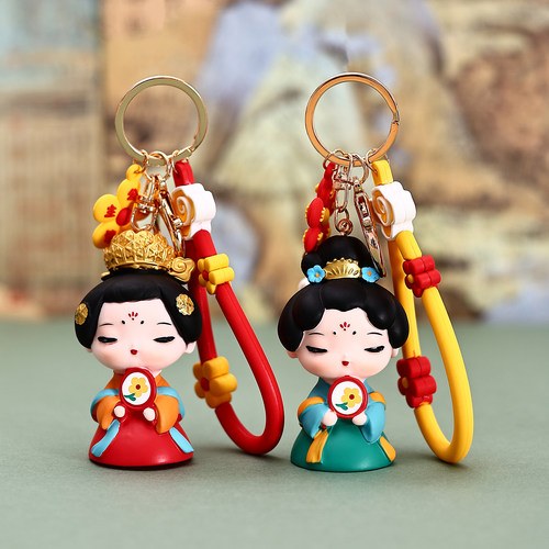 西安文创纪念品武则天唐仕女挂件
