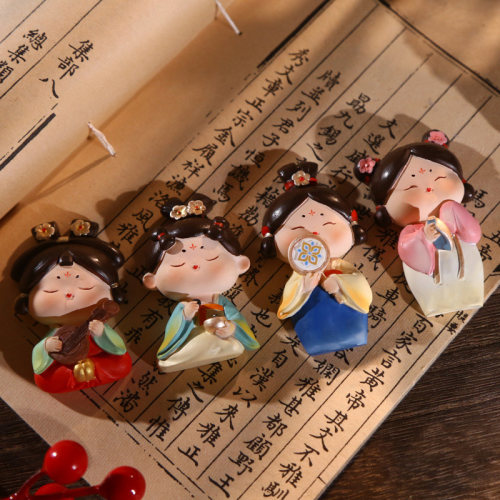 西安文创纪念品冰箱贴洛阳伴手礼