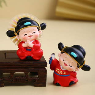 小状元文曲星考神摆件逢考必过金榜题名高考中考仪式感寓意好礼物