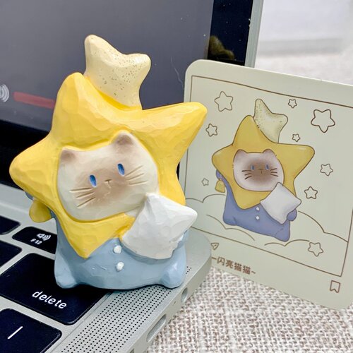 森之物猫猫PAIl情绪盲盒礼物女生