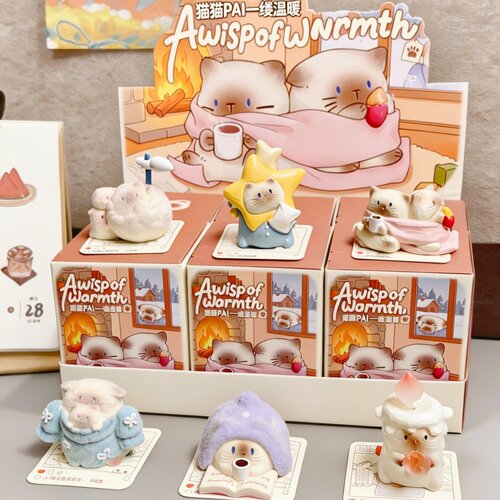 森之物猫猫PAIl情绪盲盒礼物女生