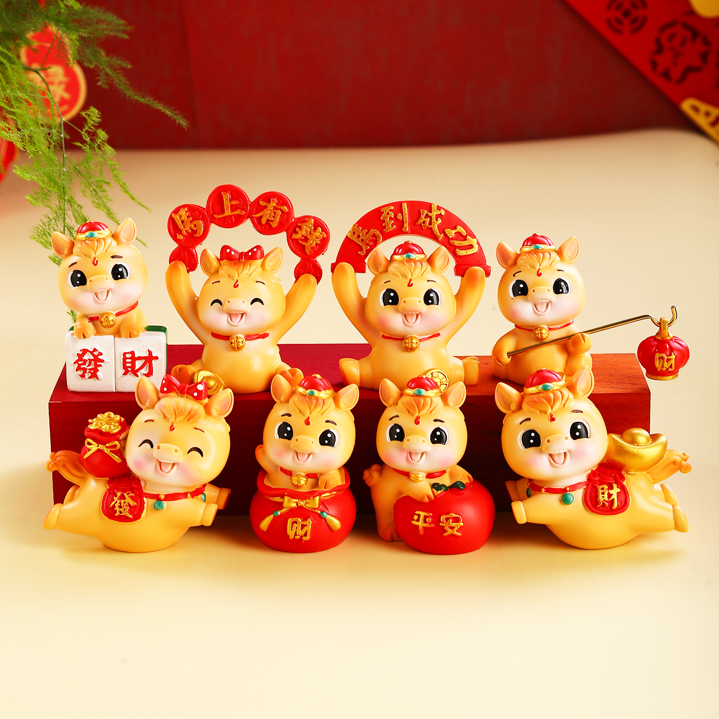 2026马年吉祥物马年文创摆件桌面