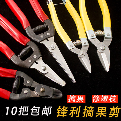 小摘果剪修枝剪修花的专用窝型把