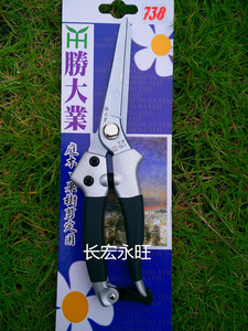 长刃修枝剪直嘴剪插花剪刀采摘果剪稀果整枝剪疏花剪果树剪盆景剪