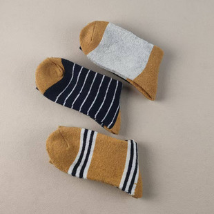 外贸库存尾货女士中筒袜子秋冬加厚保暖全毛圈羊毛袜舒适冬天女袜