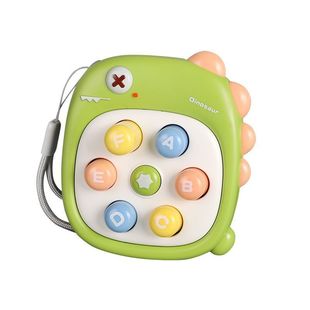 萝卜打地鼠按按乐挂件早教迷你掌上游戏机男女孩互动解压玩具